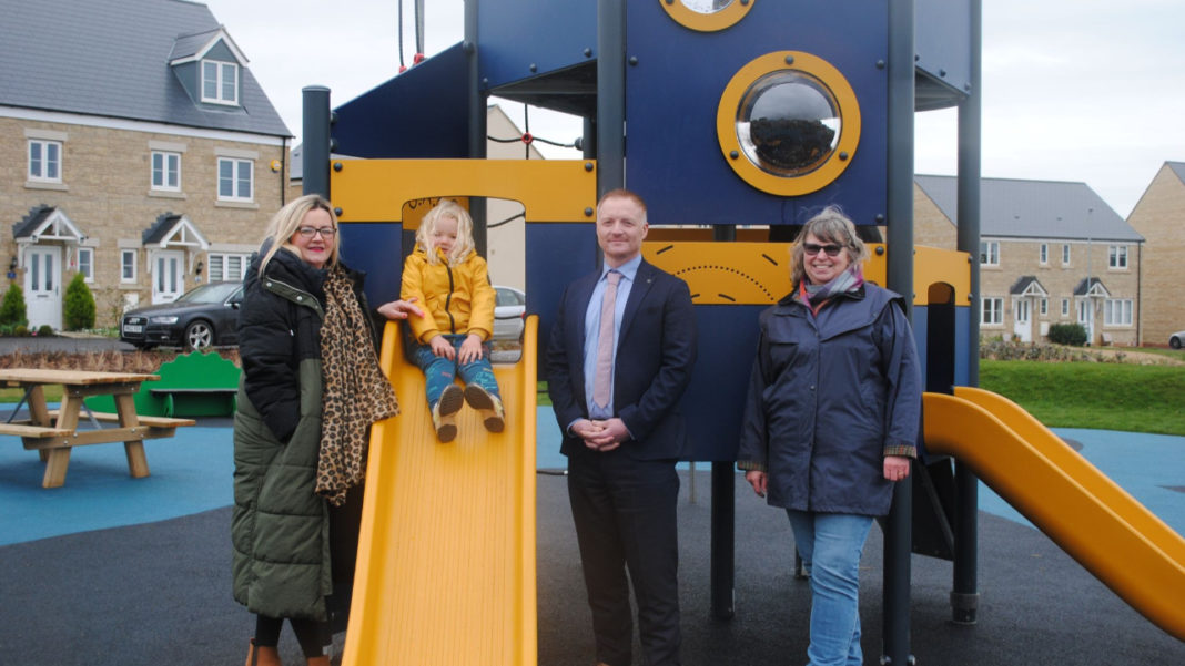 Persimmon Homes opens play areas at Corby development News By Wire