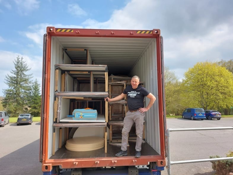 Pinnacle donates state of the art classroom furniture to indian school
