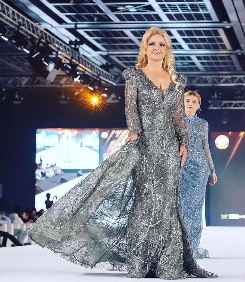 Grand Queen of Elegance, Aya Rose, Graces the Runway at Dubai Fashion Week | News By Wire