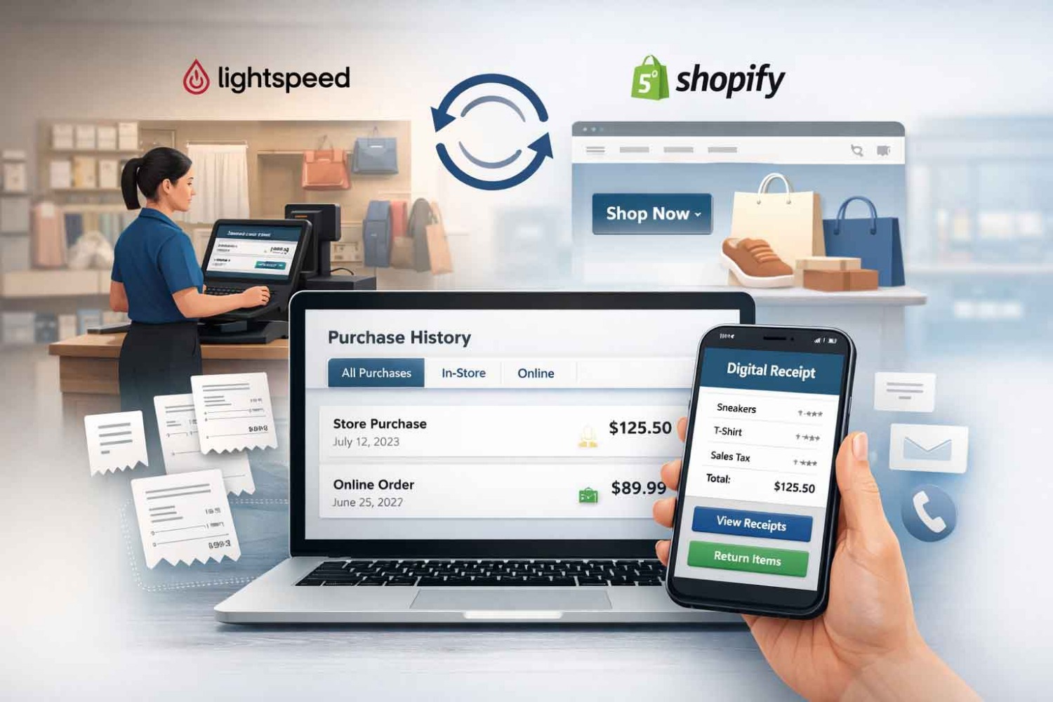 Octopus Bridge Launches SmartReceipts for Lightspeed Retail POS and Shopify