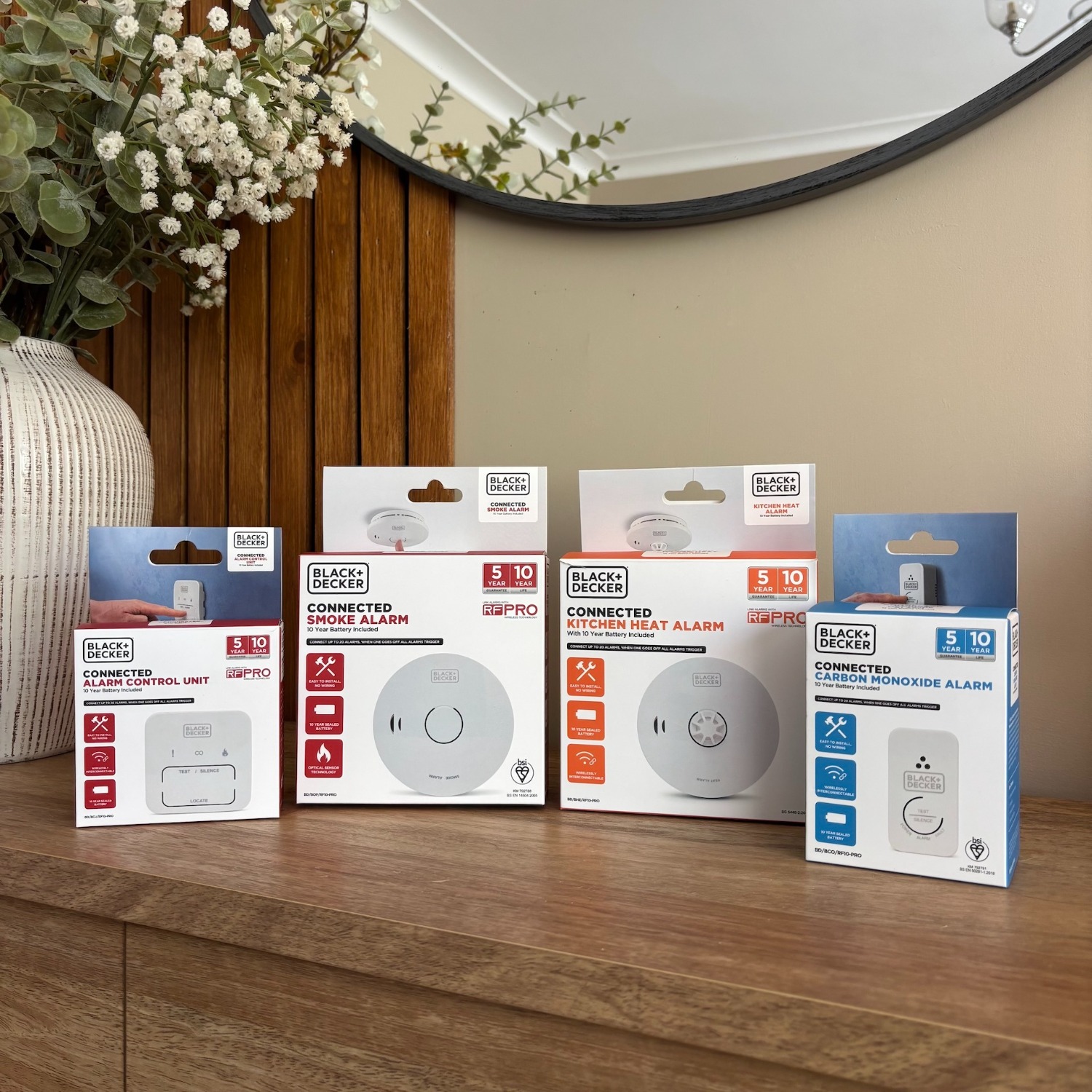 New BLACK+DECKER® Fire and Carbon Monoxide Detection range offers ...