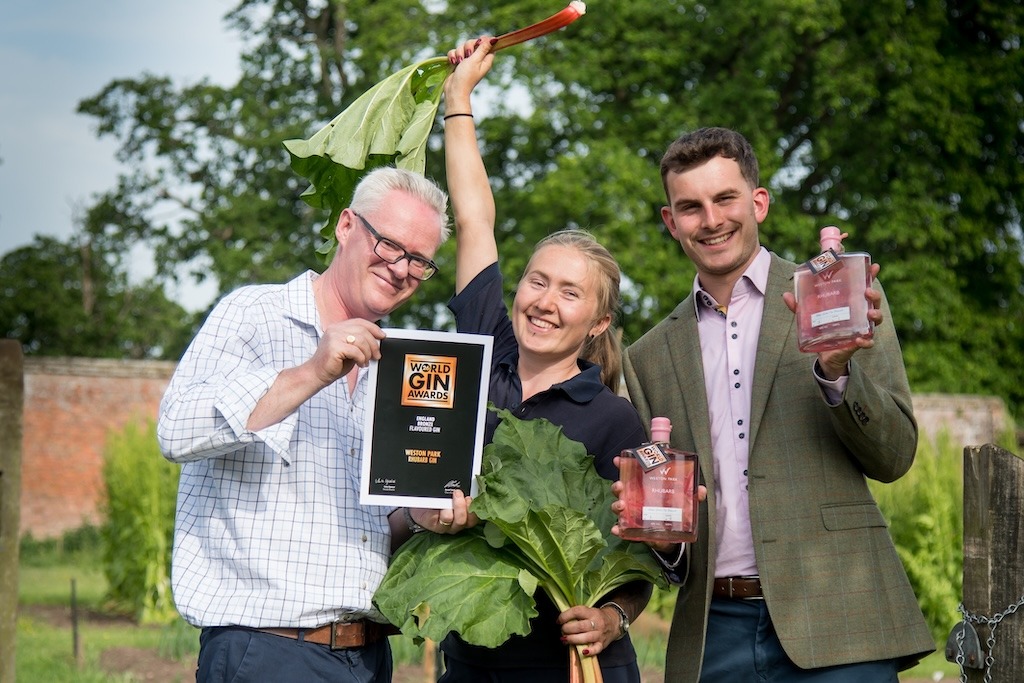 Weston Park scoops medal at world gin awards